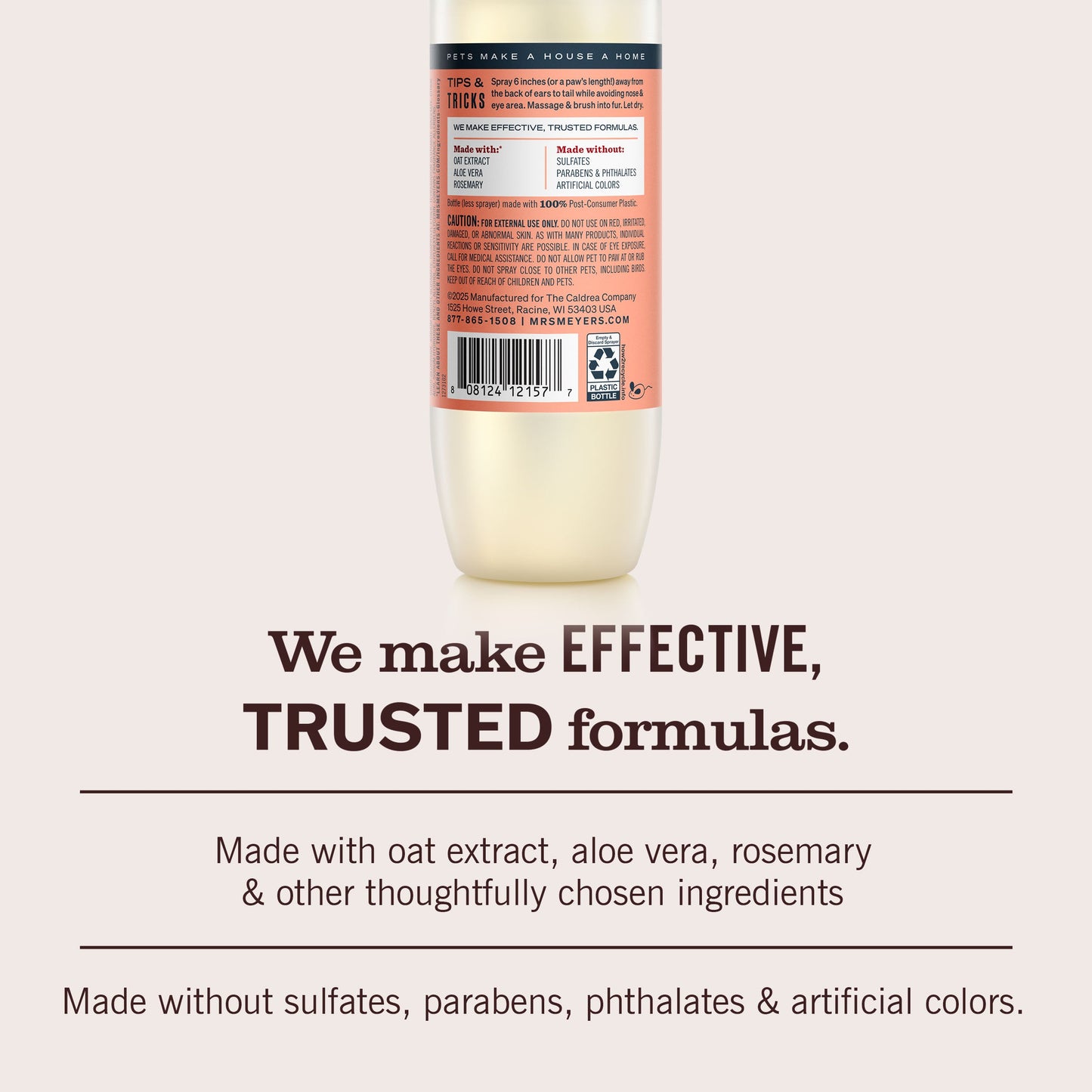 White Peach Cat Deodorizing Spritz