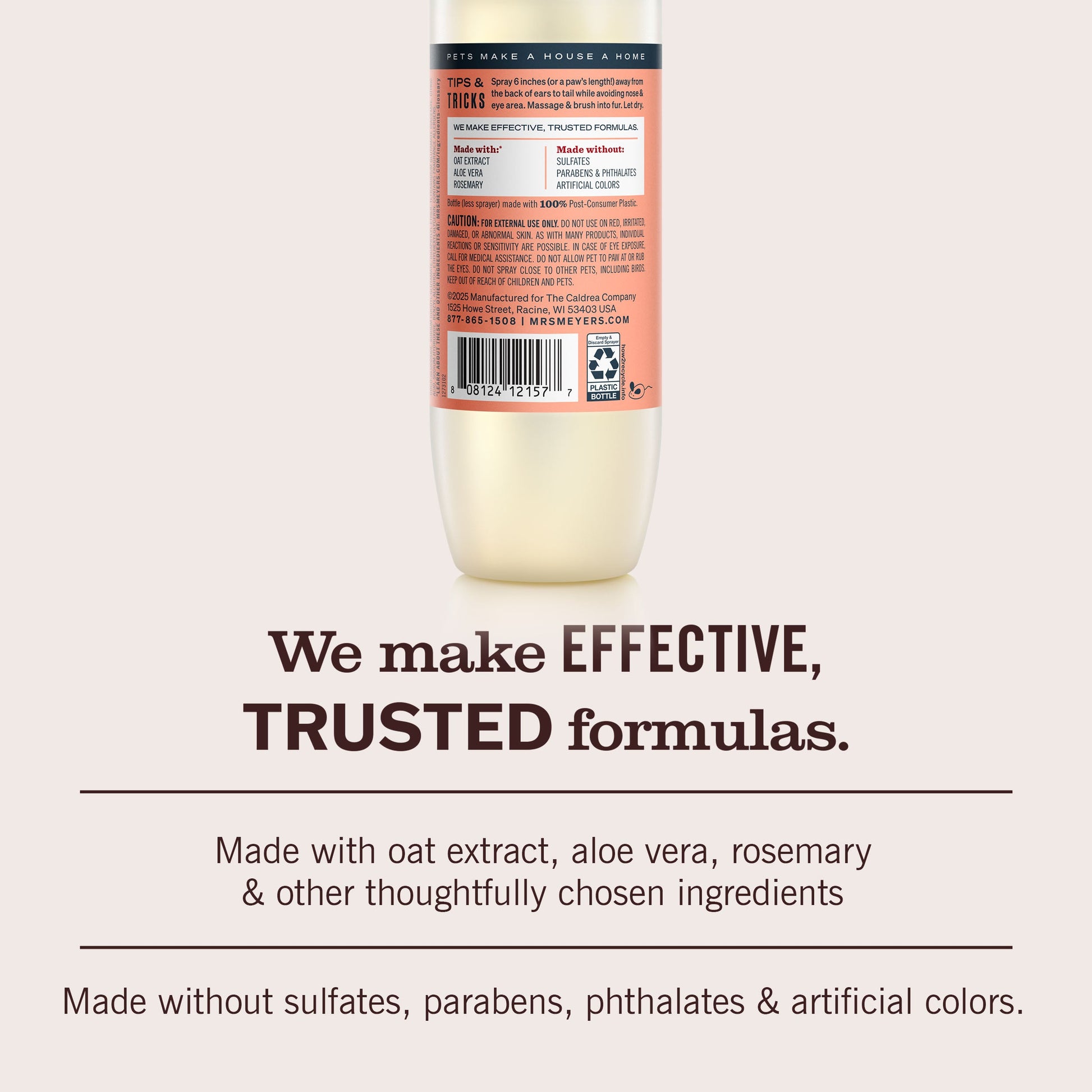 White Peach Cat Deodorizing Spritz