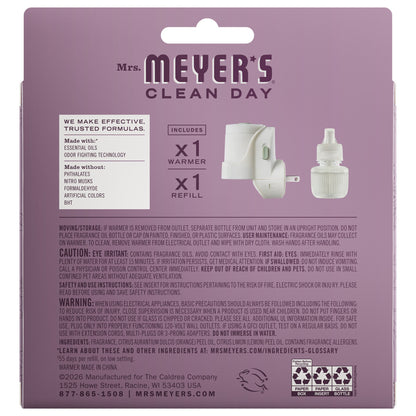 Elderberry Plug In Scented Oil Warmer With Refill